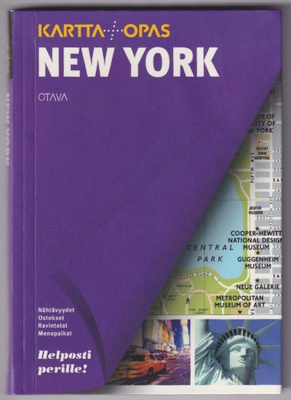 Raphaëlle Vinon: New York - kartta+opas
