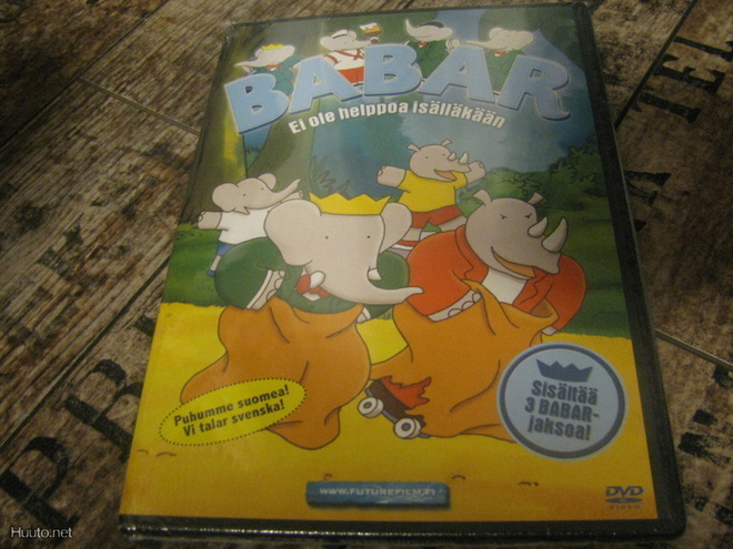 Babar - Ei ole helppoa isälläkään (DVD) *UUSI*