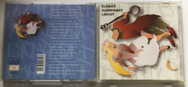 Love Records: Elämää Suuremmat Laulut CD LXCD 644