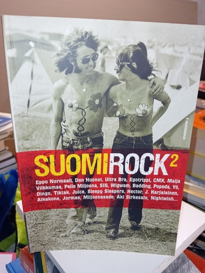Nuottikirja SUOMIROCK 2 ( SIS POSTIKULU  )