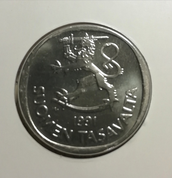 1 mk 1991, UNC