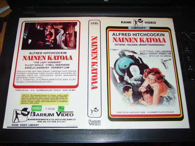 Vhs kansipaperi Fix - NAINEN KATOAA  (Sis.postikulut)