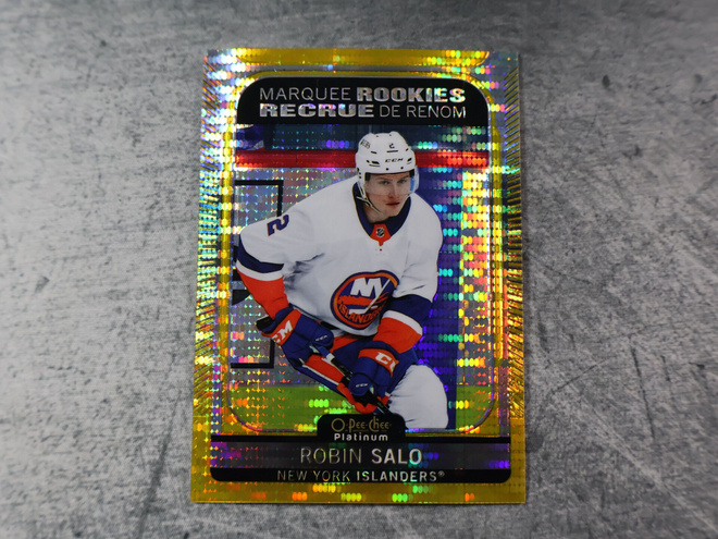 Robin Salo 2021-22 OPC Platinum Seismic Gold