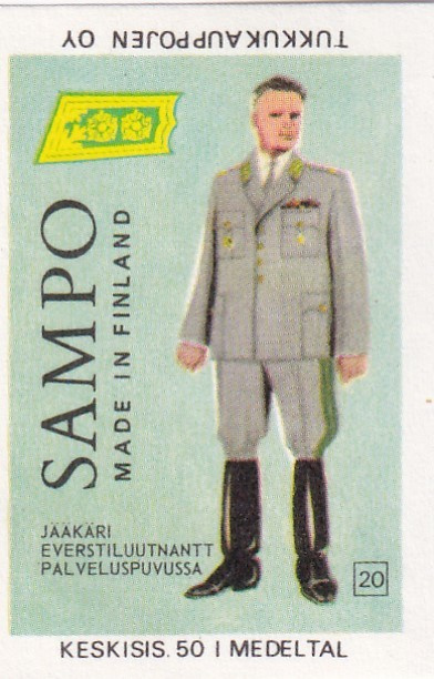 Sampo .20 , Jääkäri, Everstiluutnatti      7/13