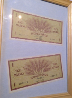Markat kehyksissä.