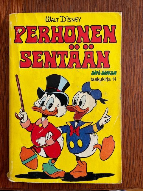 Aku Ankan taskukirja 14: Perhonen sentään 1.p.