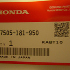 honda monkey ketjusuojan tarra 1989-96 - pikkukuva 2