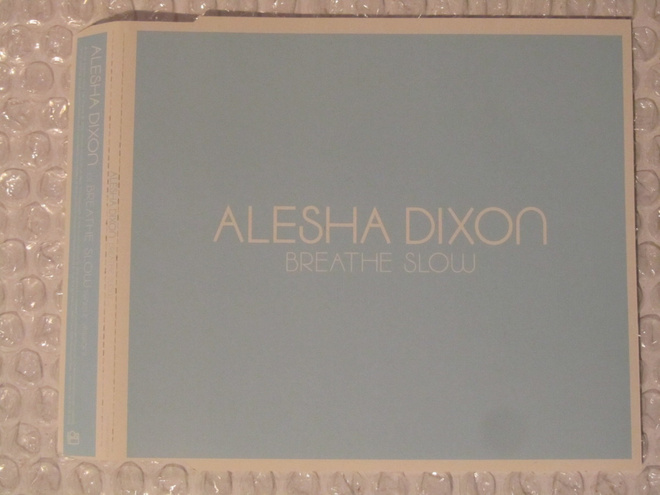 Alesha Dixon • Breathe Slow PROMO CD-Single
