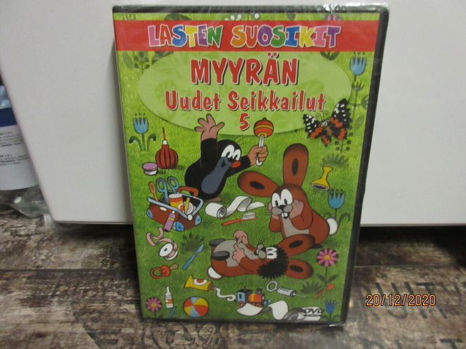 Myyrän uudet seikkailut 5 dvd. *Uusi*