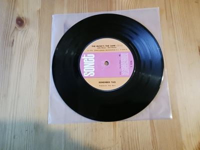 Remember This – The Music's The Same 7" 1976 Rock'n'Roll