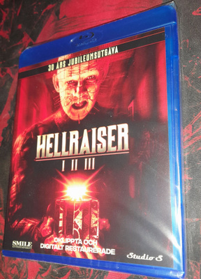 Hellraiser 1-3 (blu-ray)