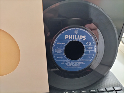 IRWIN GOODMAN, St Pauli ja Reeberbahn/Rakkain, 7'' -70