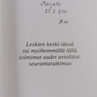 Kirsi Pakarinkangas : Leskien keski-iässä tai myöhemmällä... - pikkukuva 3