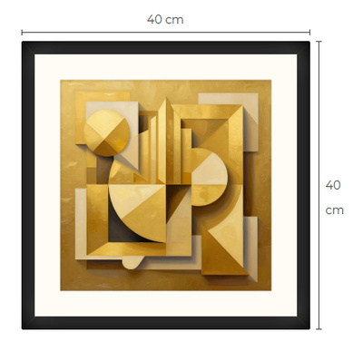 Uusi Kubismi art print taulu 40 cm x 40 cm