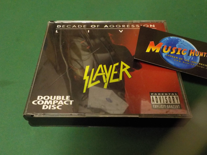 SLAYER - DECADE OF AGGRESSION LIVE 2CD NIMMARILLA