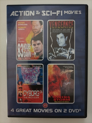 Action & Sci-Fi elokuvat, 4 Leffaa - DVD