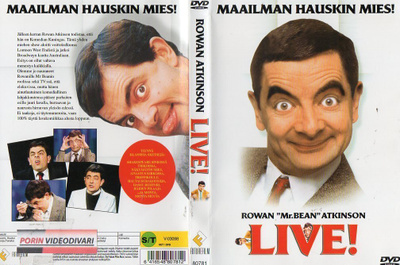 Rowan Atkinson Live (4 445) K -FI- suomik. DVD Rowan Atkins