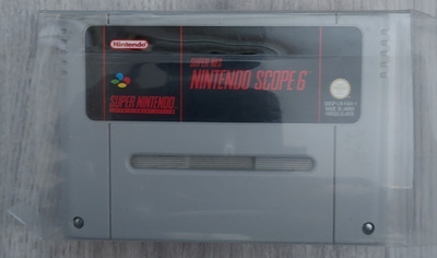 * Nintendo Scope 6 SNES PAL + Uusi Suojakotelo Lue Kuvaus