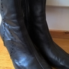 Mustat Clarks Nilkkurit / Saappaat nahkaa - koko 42 - pikkukuva 2