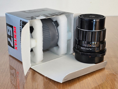 == Pentax 6x7 150mm f/2.8 + 2x Telejatke Setti