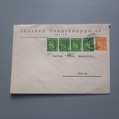 Firmakuori Jääski Imatra- Jääsken osuuskauppa evakossa -49