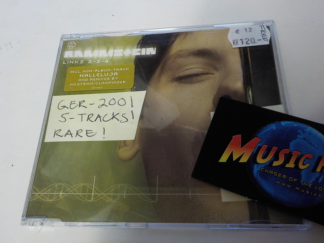 RAMMSTEIN - LINKS 2-3-4 SAKSA 2001 PAINOS 5 TRACK CDS