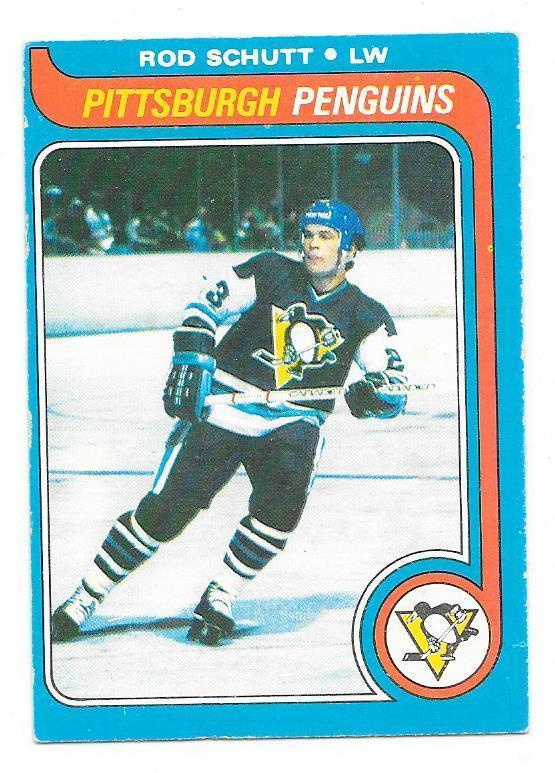 1979-80 OPC #234 Rod Schutt Pittsburgh Penguins