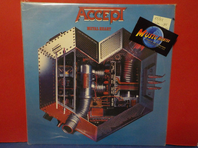Accept - Metal Heart EX/EX LP