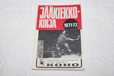 Jääkiekkokirja 1971-72