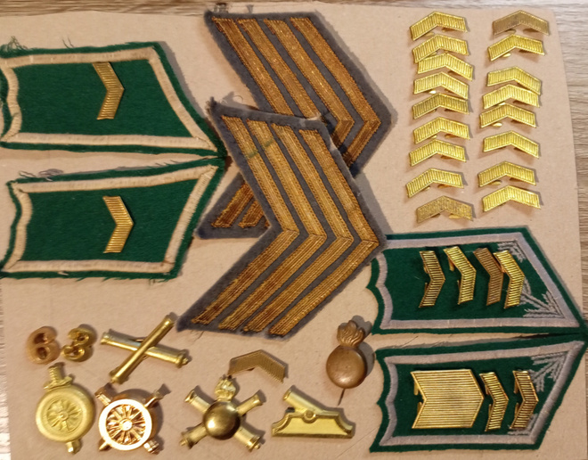 Kauluslaatat, Satiaiset,Kangasmerkit