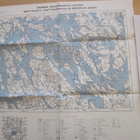 VANHA Armeijan Kartta Saimaa Paattisenselkä 1940 - pikkukuva 1