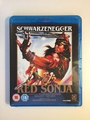 Red Sonja (Blu-ray) Arnold Schwarzenegger, Brigitte Nielsen