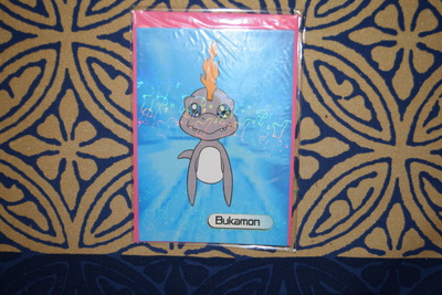 Postikortti Digimon digital monsters + kirjekuori bukamon