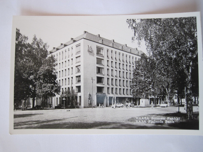 VANHA Postikortti Vaasa 1950-luku Alkup.Mallikappale