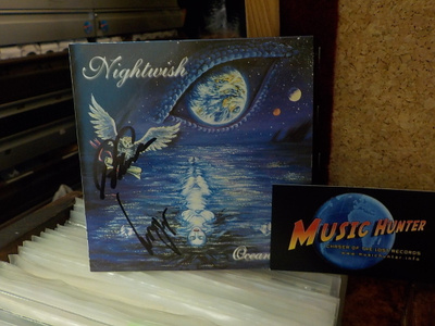 NIGHTWISH OCEANBORN CD SLEEVE + NIMMARIT TARJA +EMPPU