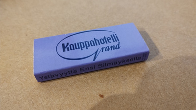 Tulitikkuaski KAUPPAHOTELLI GRAND Lahti