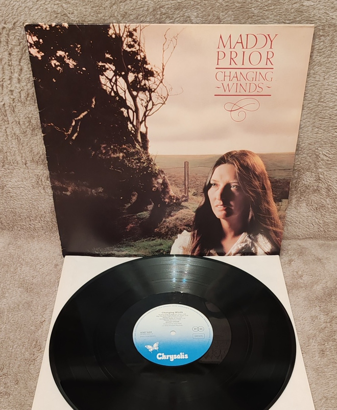 Maddy Prior Changing Winds lp