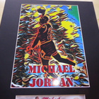 Uniikki Michael Jordan NBA kuori ja taidekuva paspiksessa - pikkukuva 2