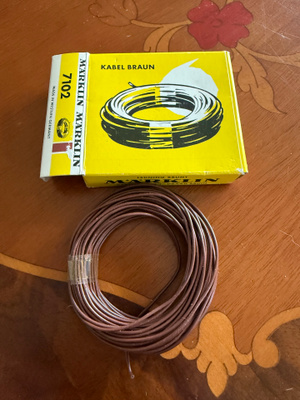 Märklin 7102 ruskea kytkentäjohto (Kabel Braun) + alkuperäi