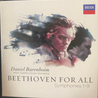 Beethoven Symphonies 1-9 5cd Daniel Barenboim UUSI - pikkukuva 1