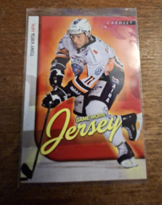 2009-10 Cardset Finland Game Worn Jersey Redemptions