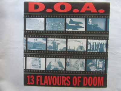 D.O.A. : 13 Flavours Of Doom LP 1992 Punk