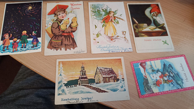 Joulukortit + muita pieni koko