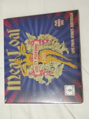 Meat loaf guilty pleasure tour australia cd + dvd muoveissa