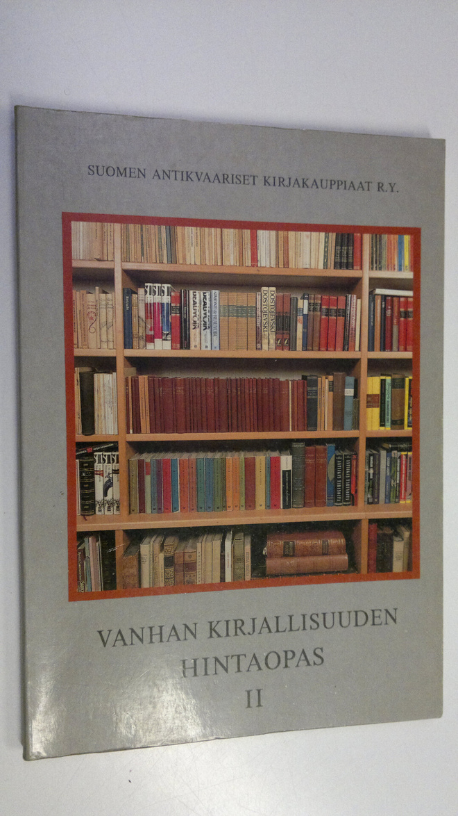 Tapani (toim.) Vinkala : Vanhan kirjallisuuden hintaopas II