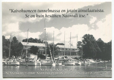 Naantali Kaivohuone 1992, ei kulkenut