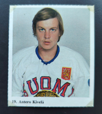 1978-79 Kiekkoilijat Kuvina #19 Antero Kivelä