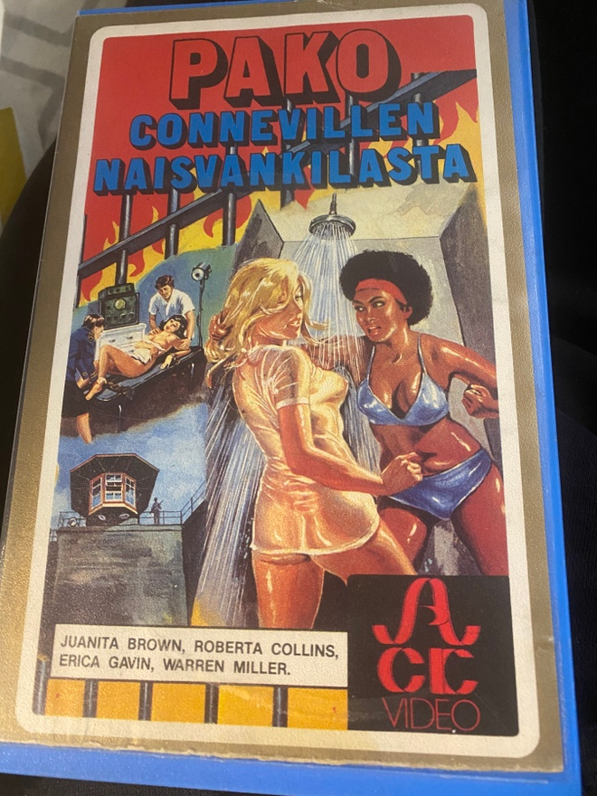 Pako Connevillen naisvankilasta (Caged Heat, 1974) VHS