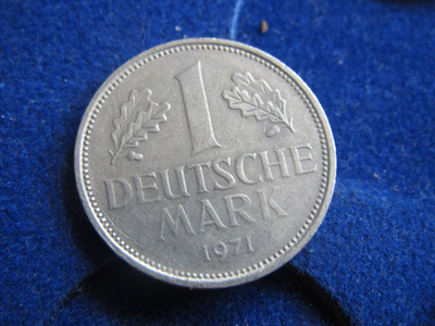 1 mark 1971D. Länsi-Saksa. West Germany