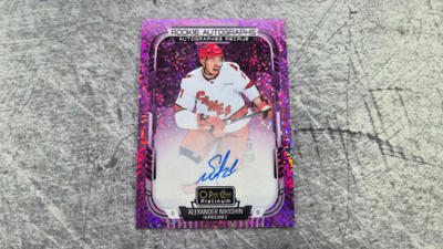 Alexander Nikishin 2025-26 OPC Platinum Violet Pixels Auto